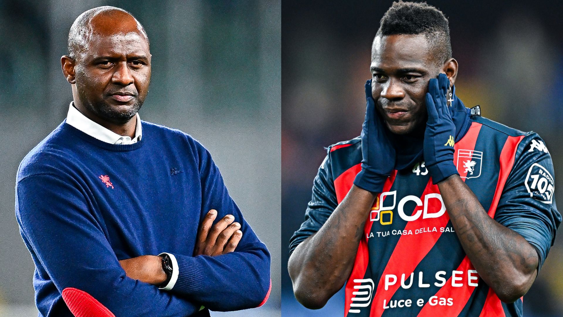 Karma: Mario Balotelli’s Apparent Criticism of ‘Selfish’ Patrick Vieira Following His Sacking from Genoa