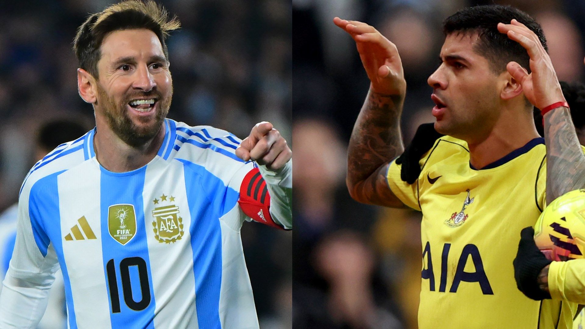 Tottenham hero Cristian Romero reveals Lionel Messi influence behind his 'beautiful' last-gasp overhead kick goal vs Newcastle