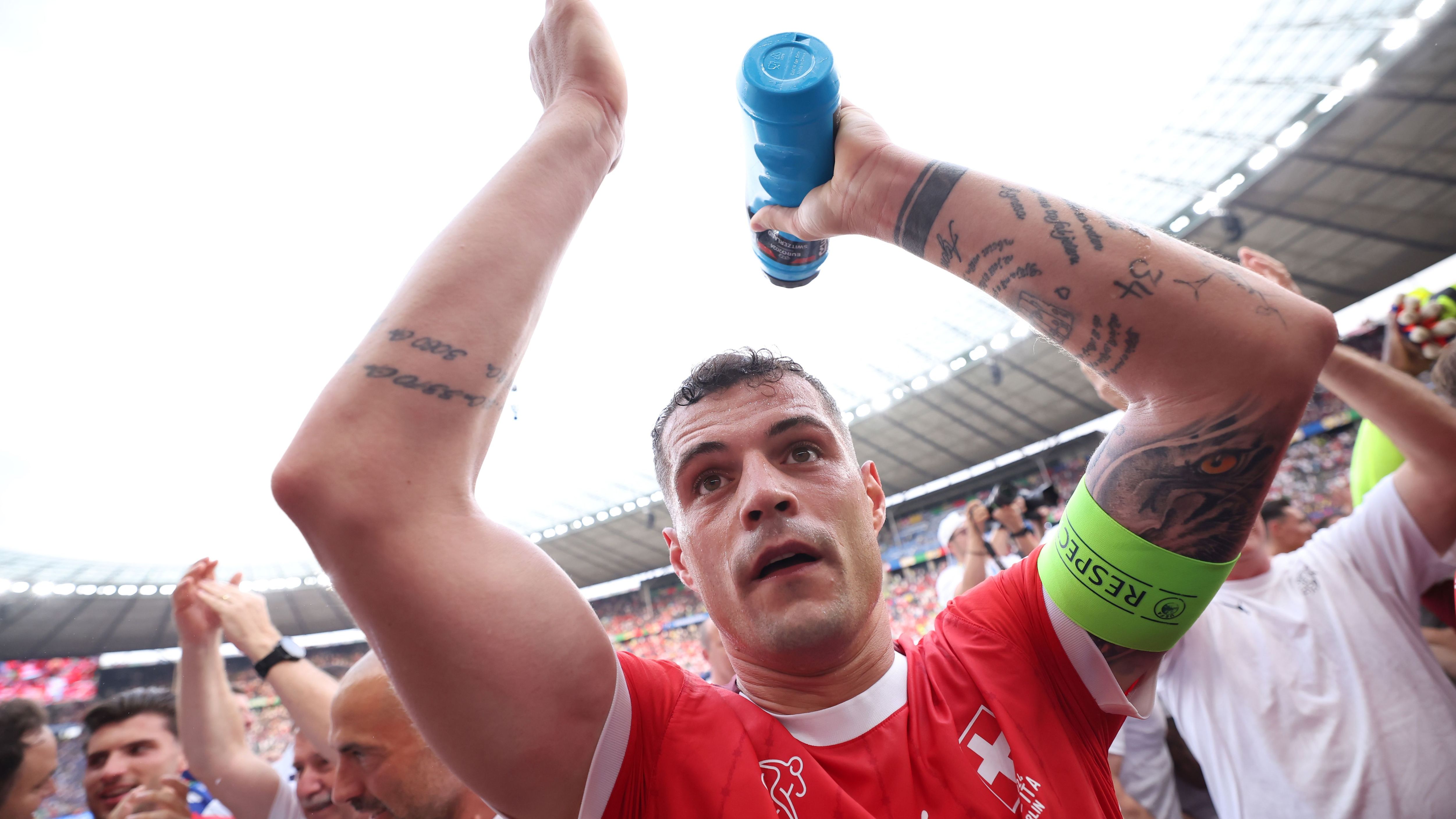 Granit Xhaka Sharply Responds to Fellow Premier League Player Amid Switzerland National Team Exile Dispute