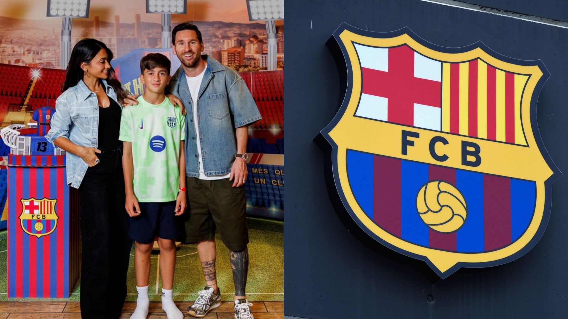 The Messi Family’s Continued Affection for Barcelona: Leo and Antonela Roccuzzo Celebrate Son Thiago’s Birthday with a Blaugrana-Themed Party