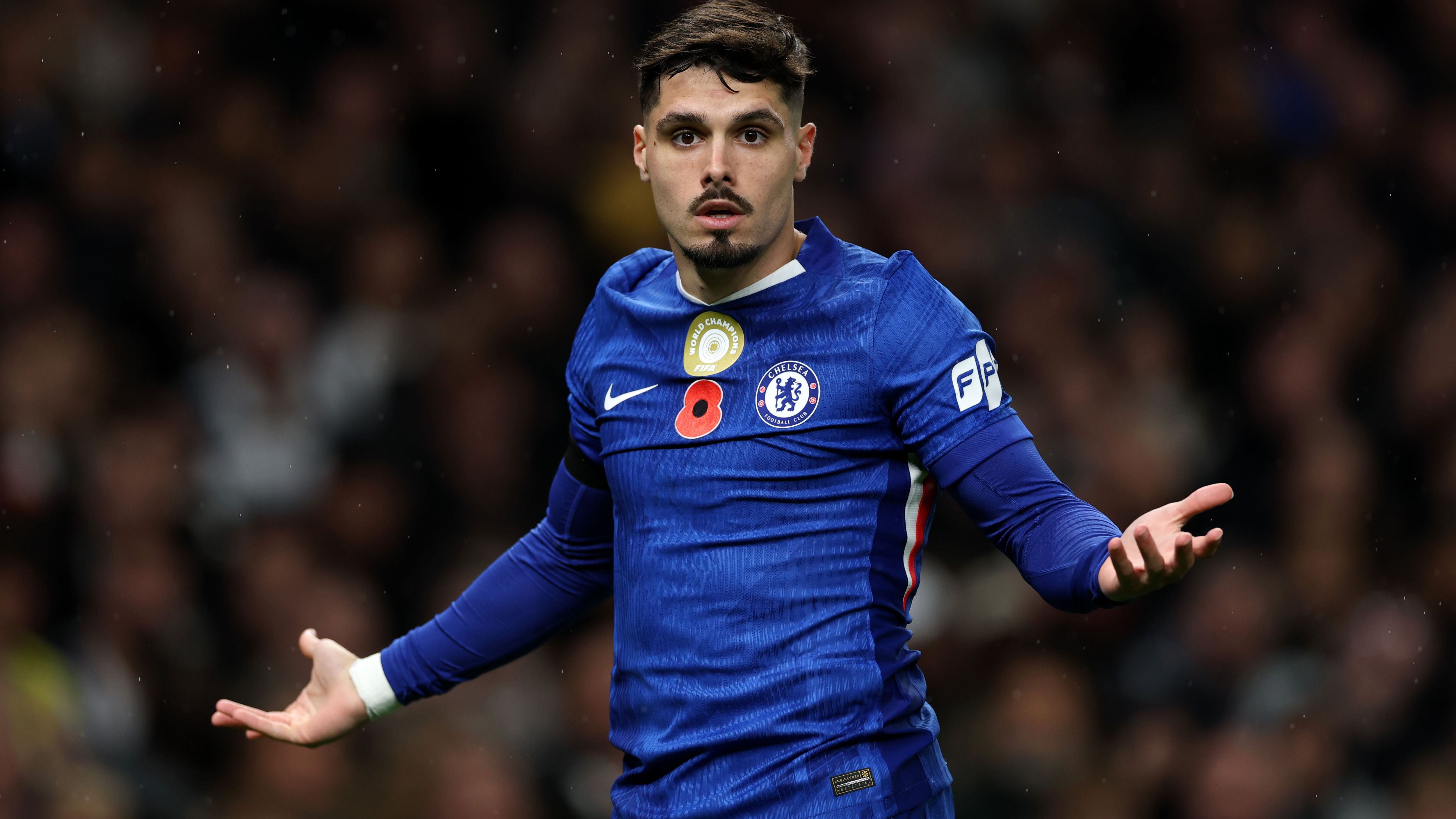 Video: Chelsea’s Pedro Neto Caught in Heated Exchange with Tottenham Fans During Bench Moment in Blues’ Win Over Spurs