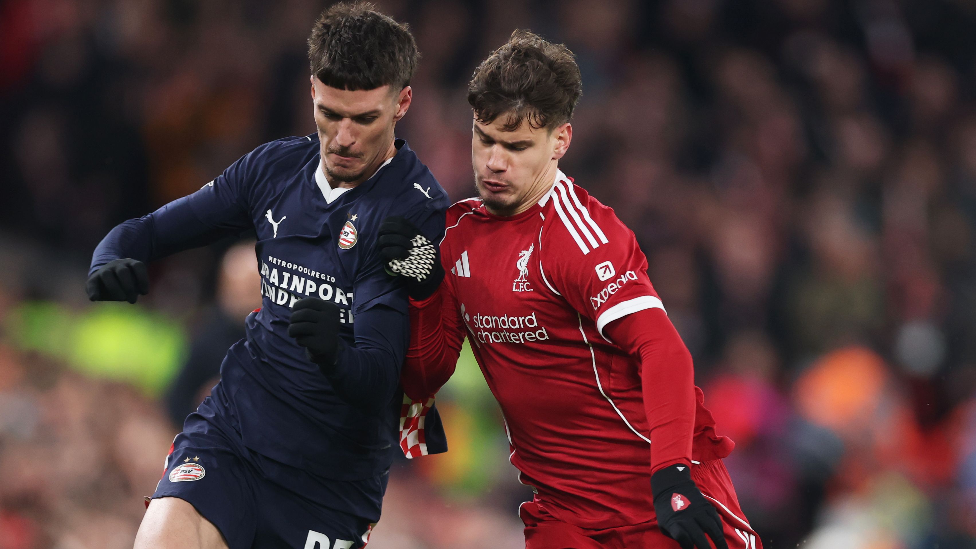 Liverpool Player Ratings vs PSV: Virgil van Dijk’s Poor Performance Contributes to Reds’ Champions League Defeat